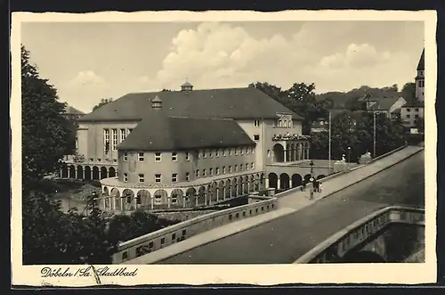 AK Döbeln /Sa., Stadtbad