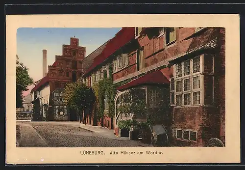 AK Lüneburg, Alte Häuser am Werder