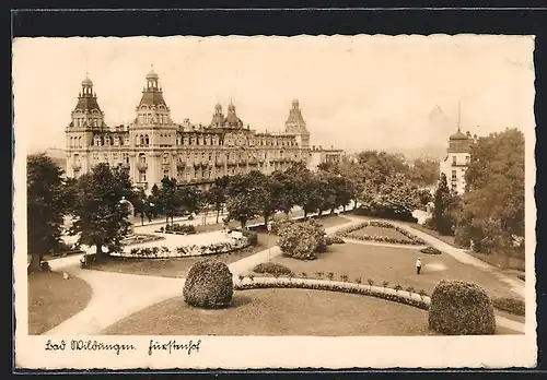 AK Bad Wildungen, Hotel Fürstenhof