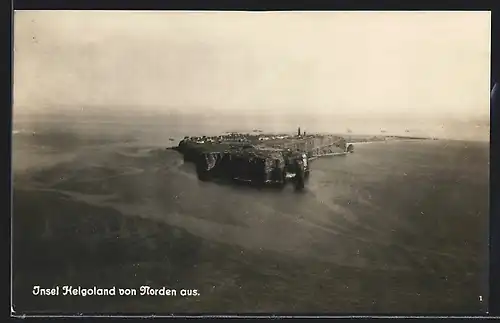 AK Insel Helgoland, Gesamtansicht von Norden aus