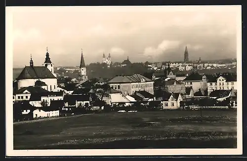 AK Friedberg, Ortspartie mit Kirche