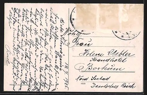 AK Mor.-Ostrava, Nádrazní trída, Strassenpartie im Ort