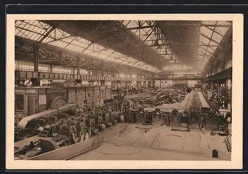 AK Witkowitz, Eisenwerk, Neues Walzwerk, Feinstrassen