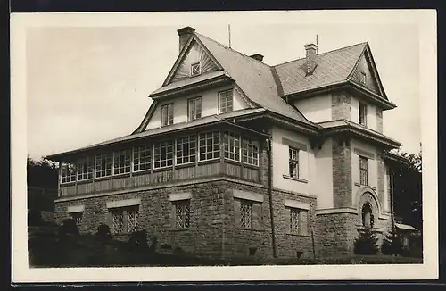 AK Schronisko na Kozubowej, Pols. Tow. tur. Beskid slaski w Czechoslowacji