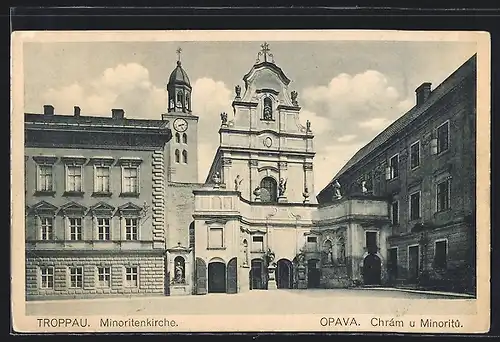 AK Troppau, Minoritenkirche