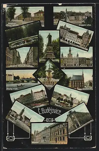 AK Ceske Budejovice, Kasna, Radnice, Námestí