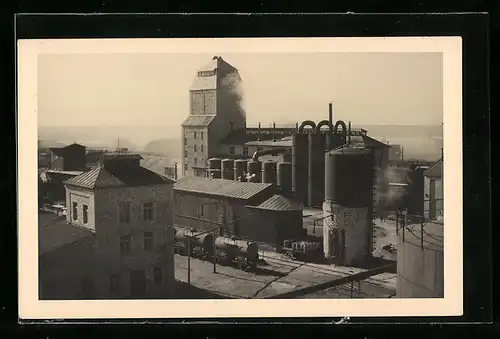 AK Kohtla-Järve, Blick auf das Ölschieferwerk