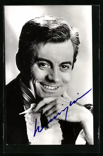 AK Opernsänger Henri Gui mit original Autograph