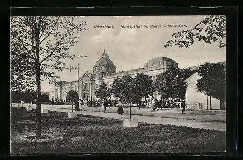 AK Düsseldorf, Kunstpalast im Kaiser Wilhelm-Park