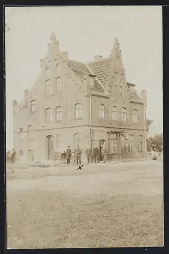 Foto-AK Westerland, Ansicht vom Postamt