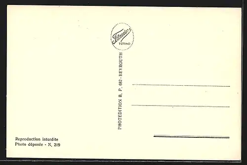 AK Beyrouth, Vue Generale