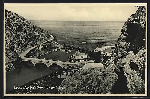 AK Liban, Fleuve de Chien, Vue sur la mer