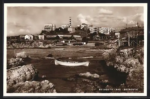 AK Beyrouth, Ras, Ortsansicht