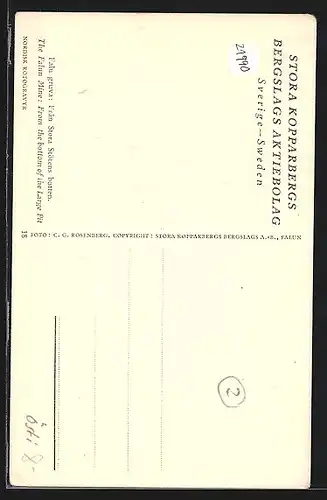 AK Falun, From the bottom of the large pit