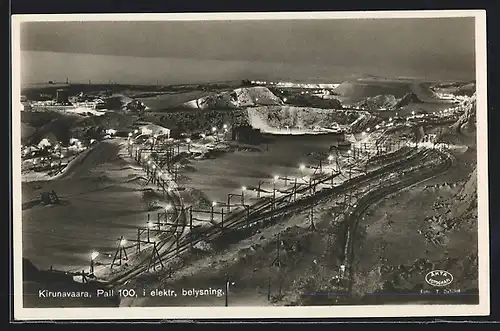 AK Kiruna, Pall 100 i elektr. belysning