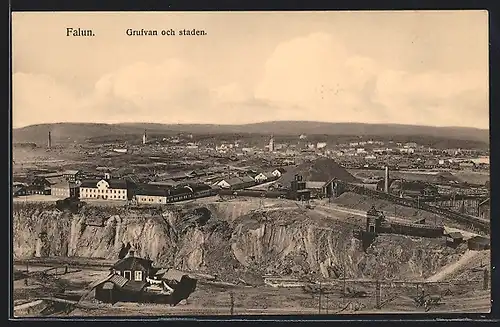 AK Falun, Grufvan och staden