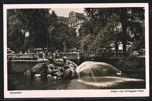 AK Düsseldorf, Albert-Leo-Schlageter-Platz