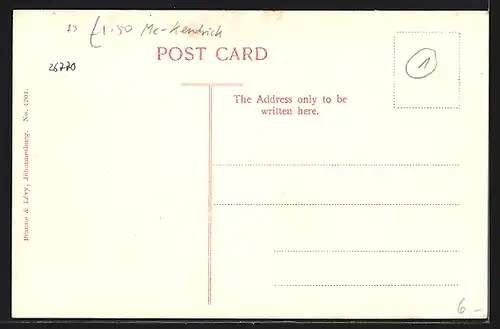 AK Barberton, Gesamtansicht mit Bergen