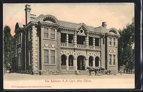 AK Johannesburg, The Robinson G. M. Coy`s Mine Offices