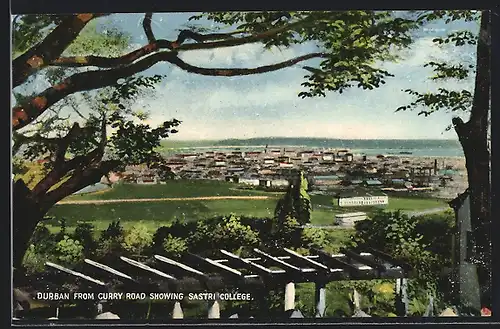 AK Durban, View from Curry Road showing Sastri College