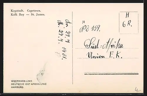 AK Kapstadt, St. James, Kalk Bay