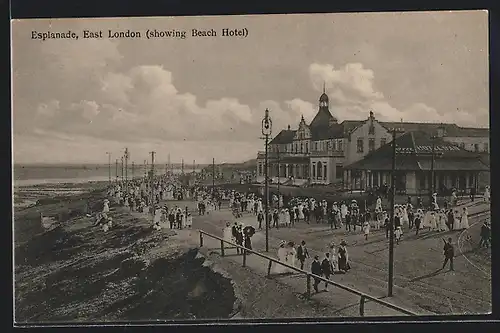 AK East London, Esplanade, showing Beach Hotel