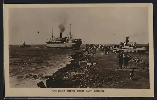 AK East London, Outward Bound from East London