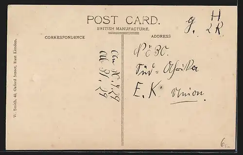 AK East London, Outward Bound from East London