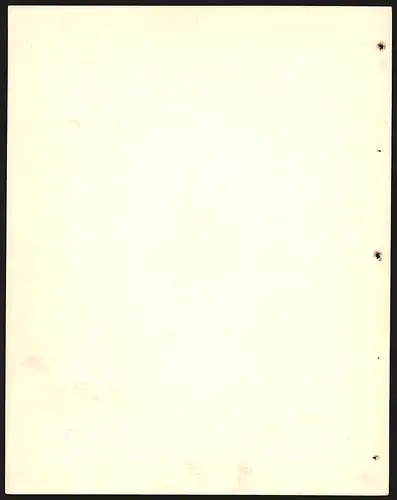 Rechnung Bretten 1917, M. A. Lämle, Werkansicht und Lagerhäuser