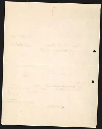 Rechnung Achern 1919, J. H. Ziegler Watte & Kapok-Fabrik, Werkansicht und Auszeichnungen