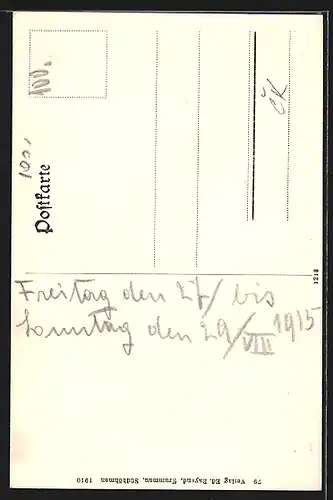 AK Krummau i. B., St. Veitskirche