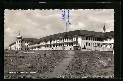 AK Murnau / Obb., Unfallkrankenhaus Frontalansicht