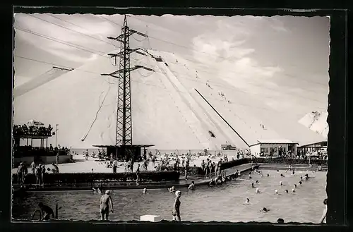 AK Hirschau /Opf., Gäste im Sommer-Skiparadies