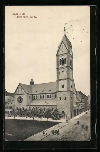 AK Frankfurt-Höchst, Neue katholische Kirche