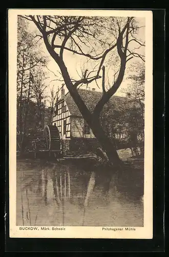 AK Buckow / Mark, Pritzhagener Mühle