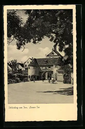 AK Schärding a. Inn, Partie am Lingertor