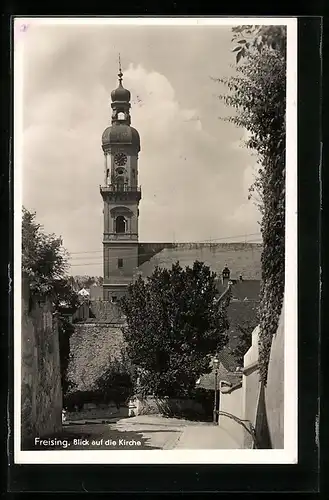 AK Freising, Blick auf die Kirche