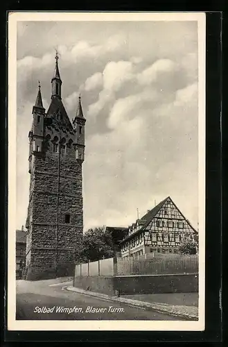 AK Wimpfen, Blauer Turm