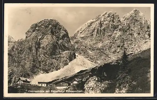 AK Gruttenhütte, Kaiserkopf, Ellmauerhalt