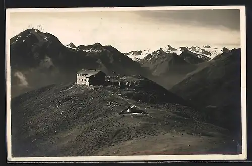 AK Starkenburgerhütte, Gebirge und Berghütte