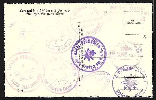 AK Darnaghütte, Detztaler Alpen