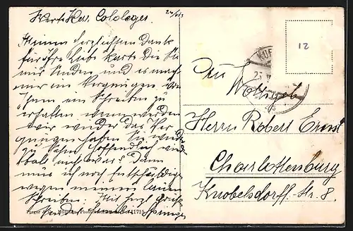 AK Erfurter Hütte, Berghütte d. A. V. S. Erfurt mit Karwendelgebirge