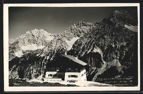 AK Pfeishütte, Gegen Praxmarkar-, Kaskar- und Sonntagskarspitze