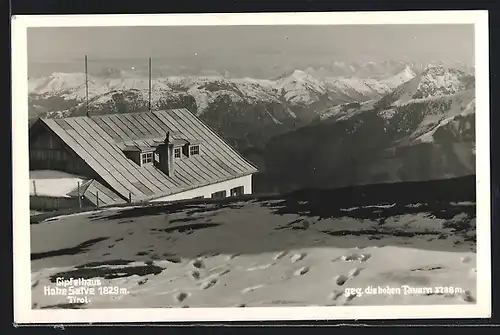 AK Gipfelhaus Hohe Salve, Gegen die hohen Tauern