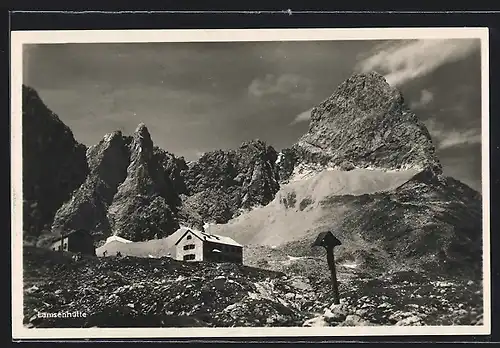 AK Lamsenhütte am Karwendel