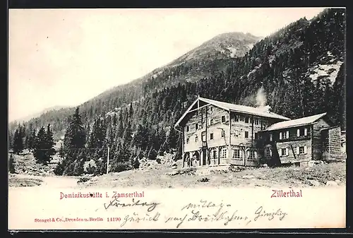 AK Zamserthal, Dominikushütte i. Zamserthal (Zillerthal)