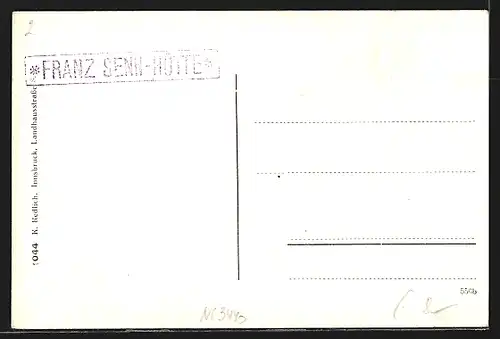 AK Franz Senn-Hütte gegen die Aleiner Ferner