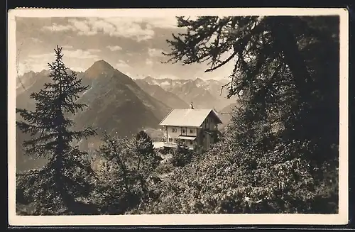 AK Gschösswandhütte, Blick auf die Hütte