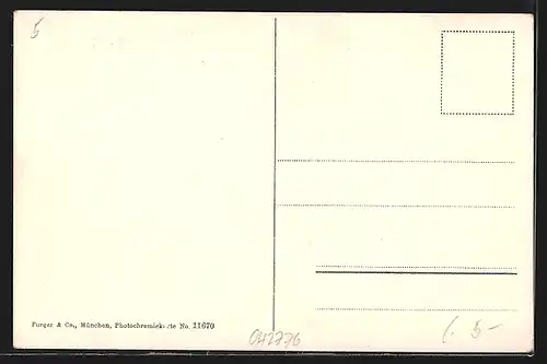 AK Ulmer Hütte am Arlberg der A. V. S. Ulm