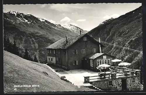 AK Sölden, Gasthaus auf der Gaislachalm